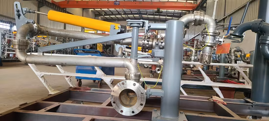 Balanced Bottom Loading Arm with Emergency Break Away Coupling