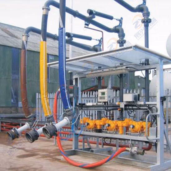 Al2404 Hose Bottom Loading Arm with API Dry Break Coupler