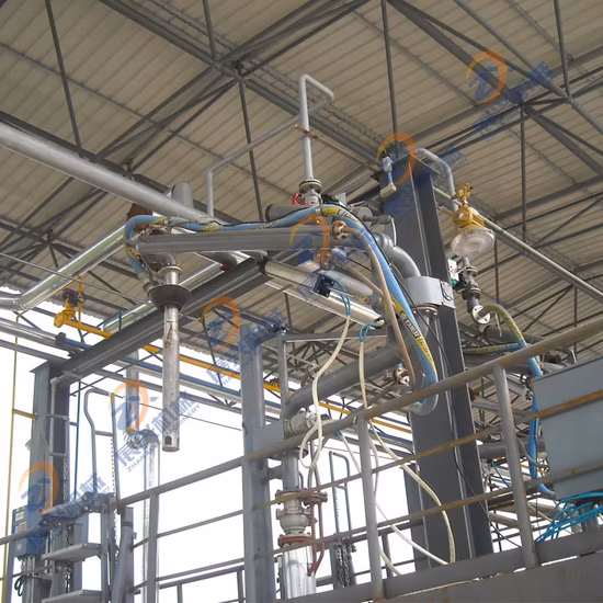 Double Pipes Top Loading Arm with Vapor Return Line