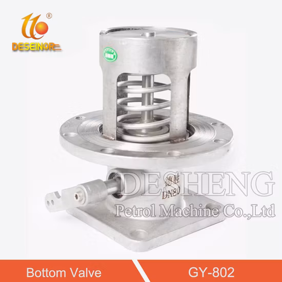 Aluminum Pneumatic Bottom Valve Emergency Foot Valve