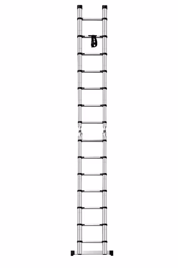 Factory Supply En131 Articulated Foldable Extension Household Telescopic Aluminum Ladder
