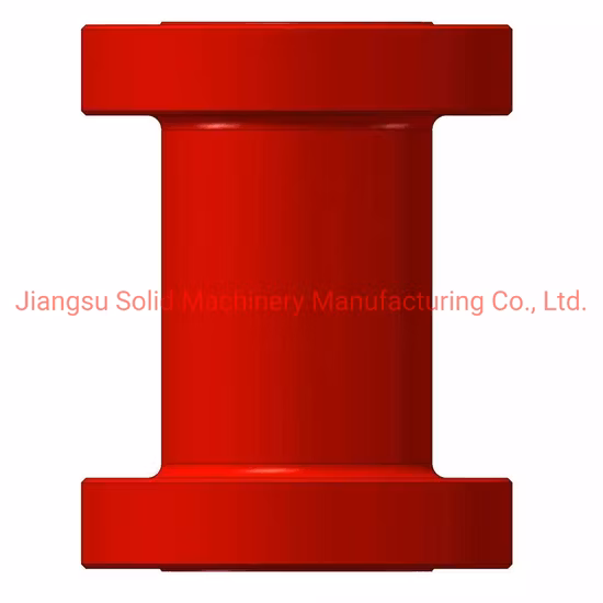 Oil Drilling Wellhead Assembly API 6A Flanged Spacer Spool Adapter