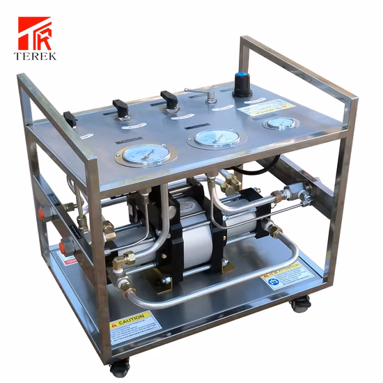 Terek Brand LPG Booster Pump Air Driven Argon Oxygen Gas Booster Pump